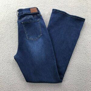 FLYING BANANA Womens Size 12 M High Rise Bootcut Flare Leg Stretch Denim Jeans
